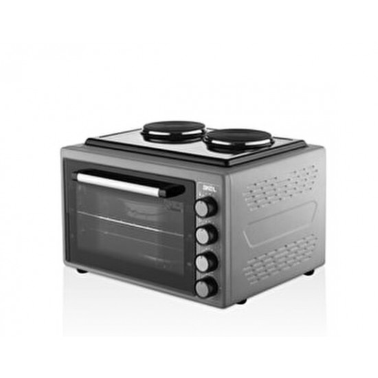 ΦΟΥΡΝΑΚΙ ΗΛΕΚΤΡΙΚΟ AKEL AF-382 38Λ ΜΕ 2 ΕΣΤΙΕΣ