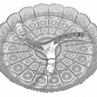 ΞΗΡΟΚΑΡΠΙΕΡΑ ΓΥΑΛΙΝΗ ΣΤΡΟΓΓΥΛΗ 3 ΘΕΣΕΩΝ ΑΣΤΕΡΙ