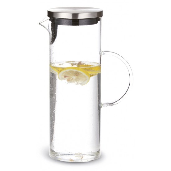ΚΑΝΑΤΑ ΓΥΑΛΙΝΗ BOROSILICATO 1.3Λ ΜΕ ΑΝΟΞΕΙΔΩΤΟ ΚΑΠΑΚΙ ΚΑΝΑΤΑ ΓΥΑΛΙΝΗ BOROSILICATO 1.3Λ ΜΕ ΑΝΟΞΕΙΔΩΤΟ ΚΑΠΑΚΙ