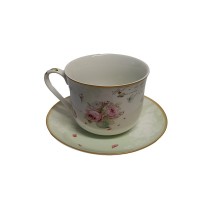 ΦΛΥΤΖΑΝΙ ΣΟΚΟΛΑΤΑΣ ΠΟΡΣΕΛΑΝΗ ΜΕ ΠΙΑΤΑΚΙ VINTAGE FLOWERS 450ΜΛ