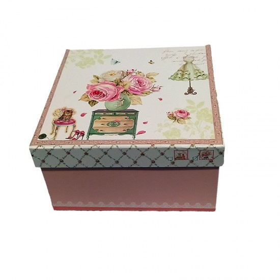 ΦΛΥΤΖΑΝΙ ΣΟΚΟΛΑΤΑΣ ΠΟΡΣΕΛΑΝΗ ΜΕ ΠΙΑΤΑΚΙ VINTAGE FLOWERS 450ΜΛ