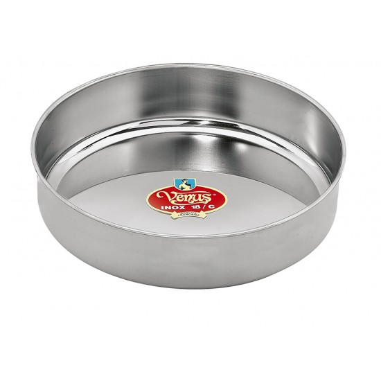 ΤΑΨΙ INOX ΣΤΡΟΓΓΥΛΟ ΒΑΘΥ 18/C Νο 40